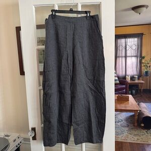 Flax linen pants